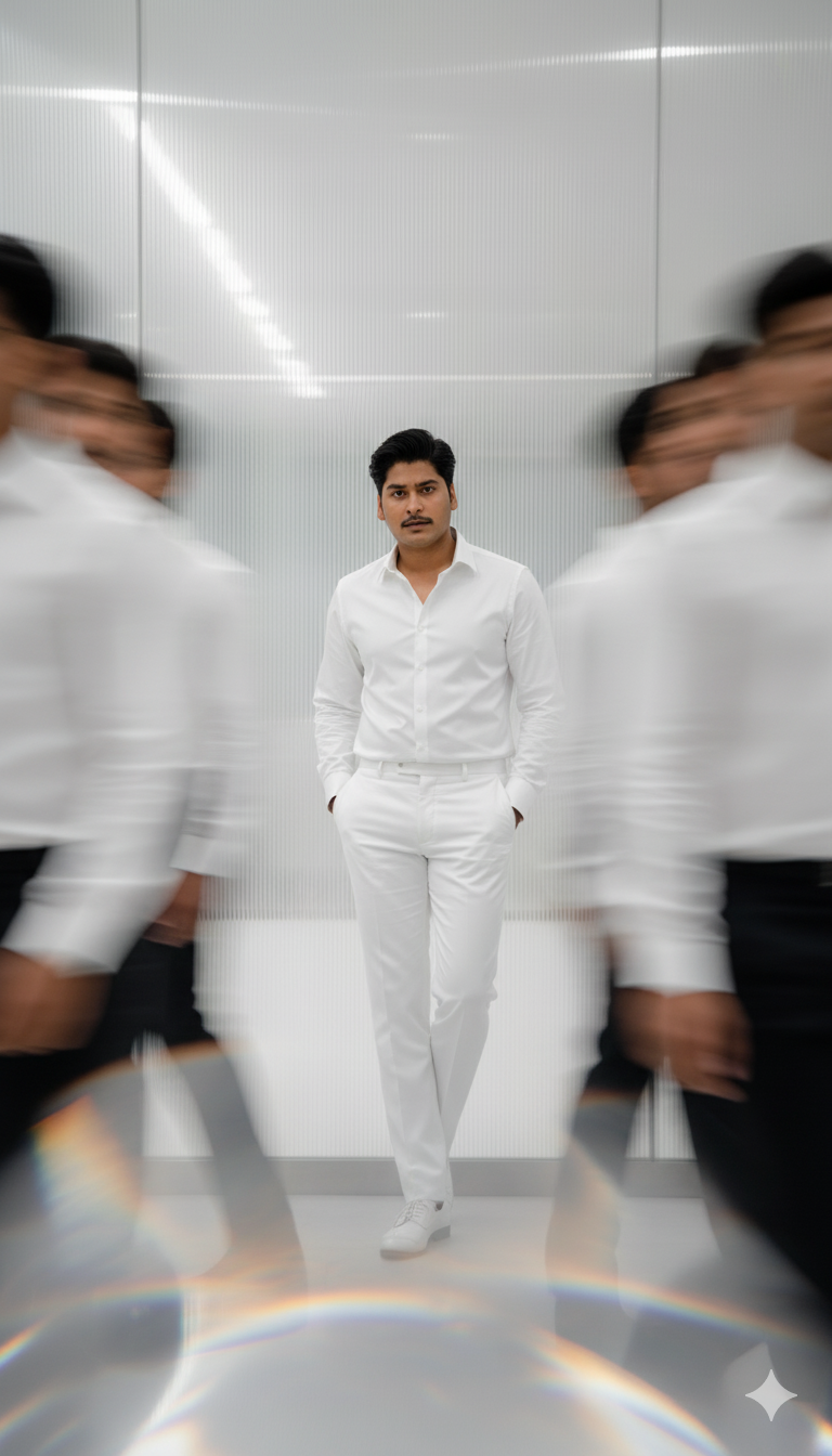 Sample result for: Man in White