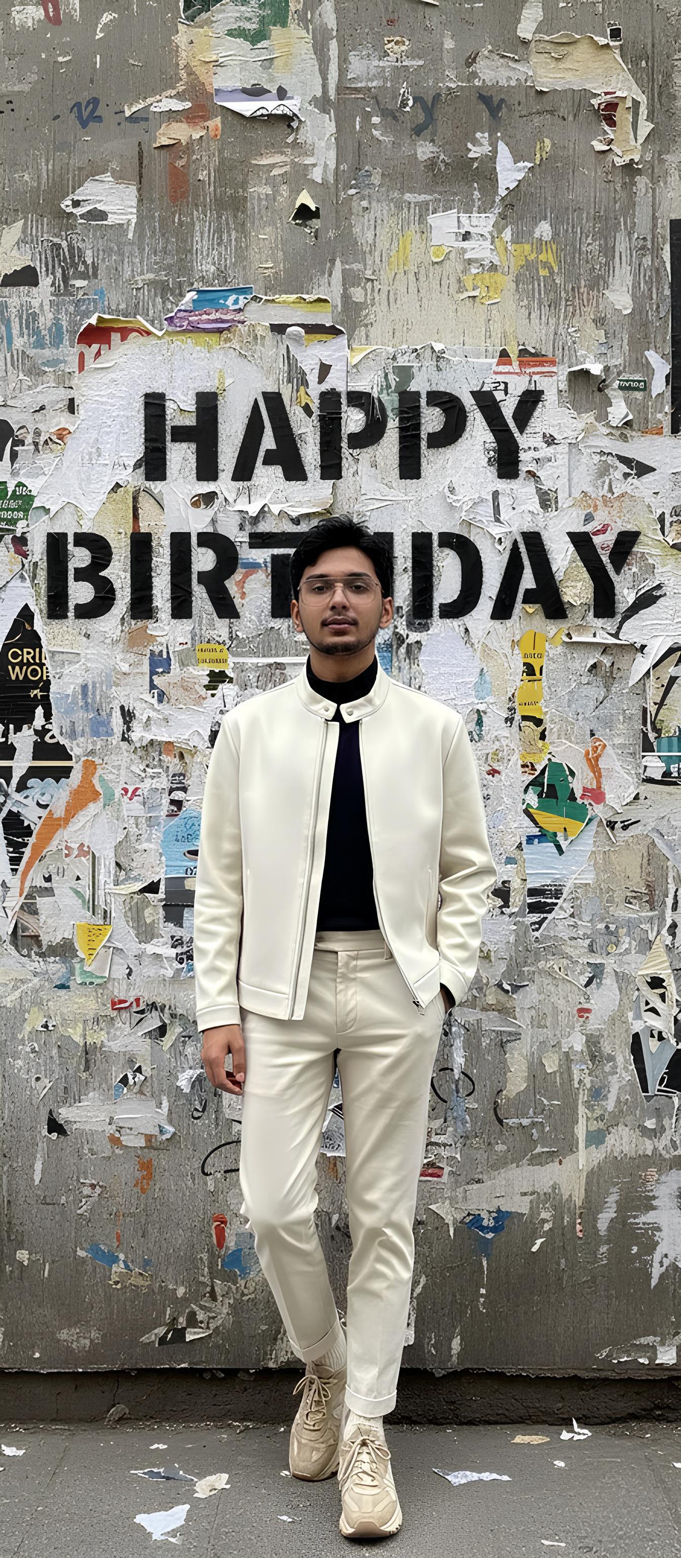 Sample result for: Happy Birthday Grunge Streetwear Poster